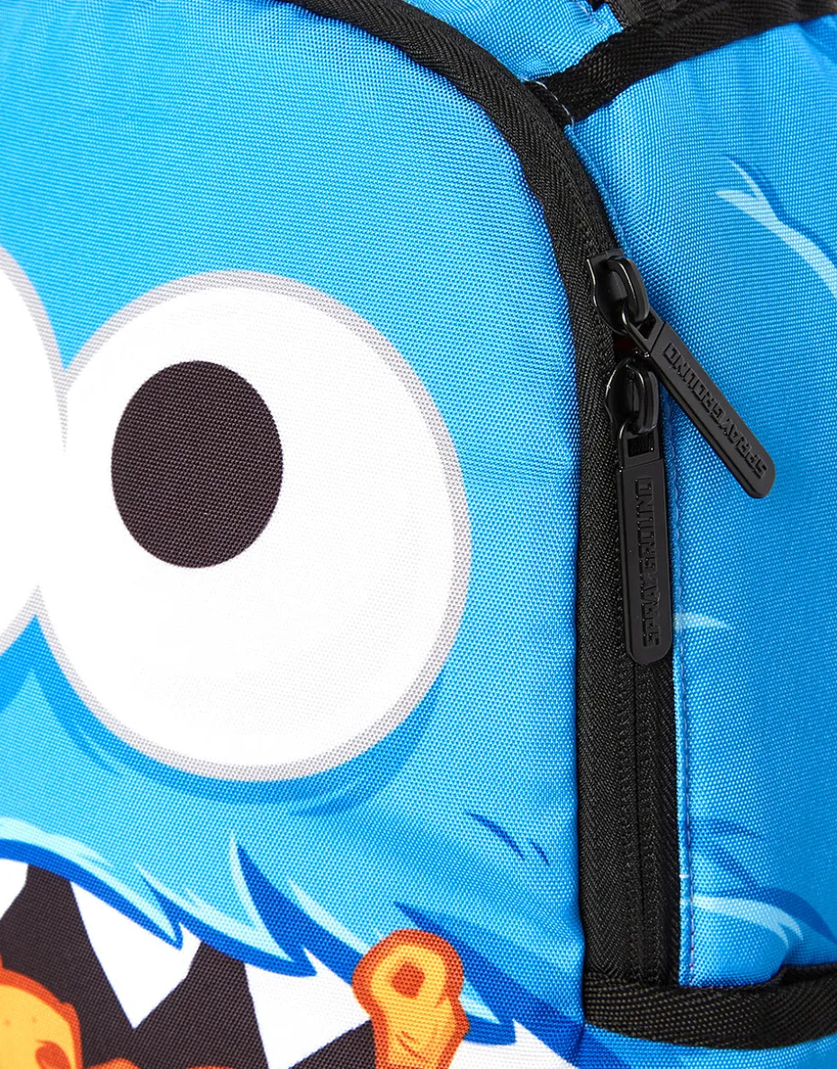 MINI COOKIE MONSTER SHARK BACKPACK