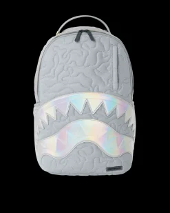MIRASHAKU IRIDESCENT QUILT BACKPACK