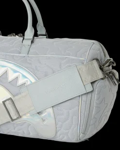 MIRASHAKU IRIDESCENT QUILT DUFFLE