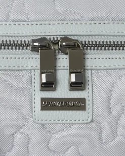 MIRASHAKU IRIDESCENT QUILT DUFFLE