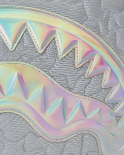 MIRASHAKU IRIDESCENT QUILT DUFFLE