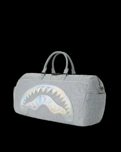 MIRASHAKU IRIDESCENT QUILT DUFFLE