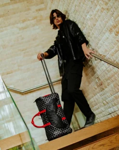 MONACO SHARK CLUB DUFFLE WHEELY
