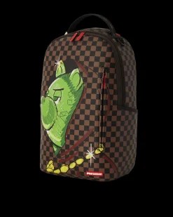 MONEY BEAR DEEP IN THOUGHT BACKPACK