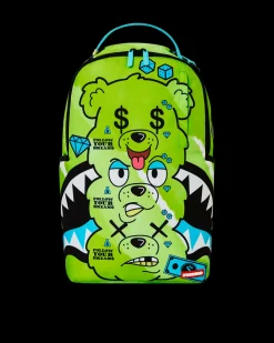 MONEY BEAR SEEING TRIPLE DLXSR BACKPACK