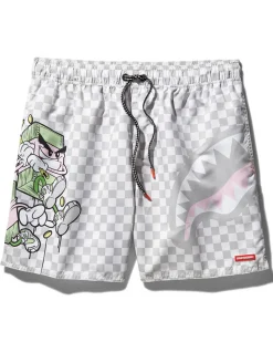 MONEY BOYS SANDBAR SWIM TRUNKS