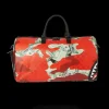 MONEY CAMO (RED) DUFFLE