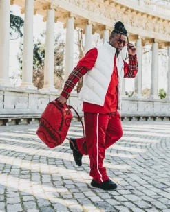 MONEY PATTERN BRICK BACKPACK (DLXV)