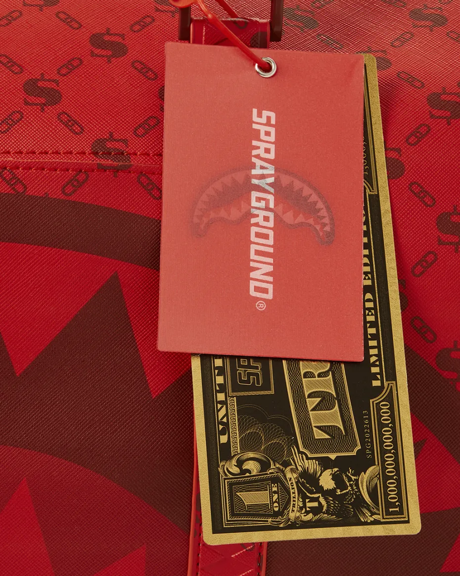 MONEY PATTERN BRICK DUFFLE