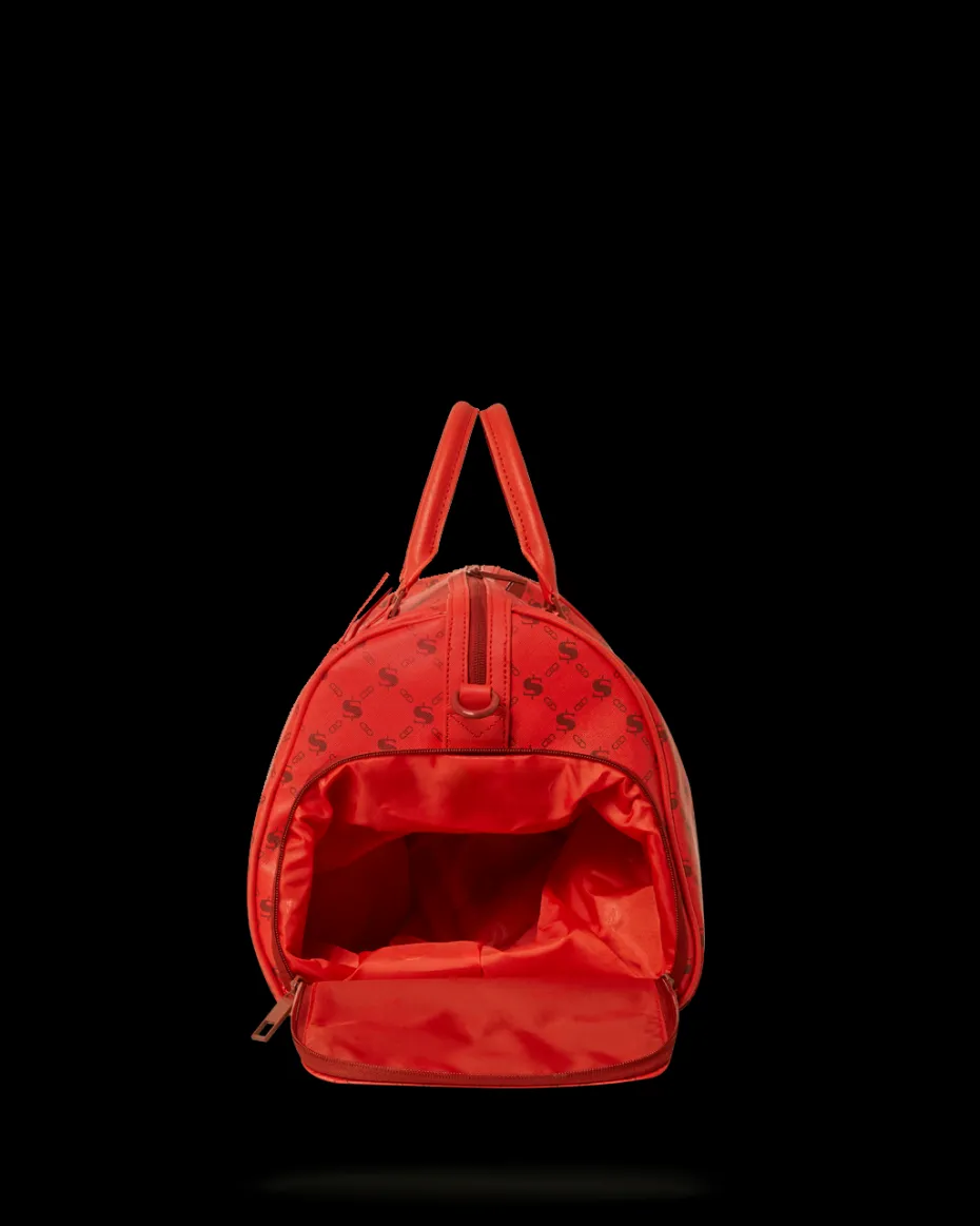 MONEY PATTERN BRICK DUFFLE