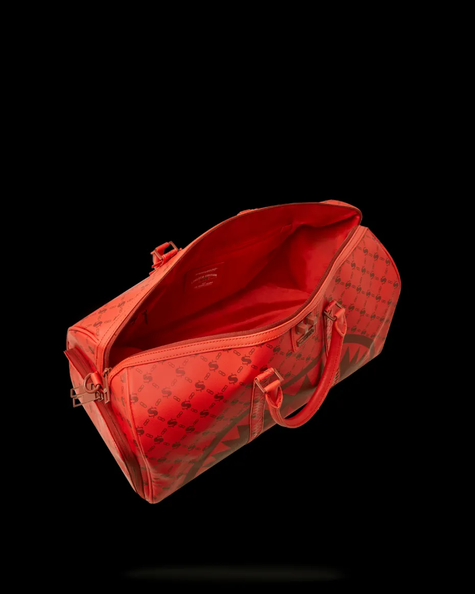 MONEY PATTERN BRICK DUFFLE