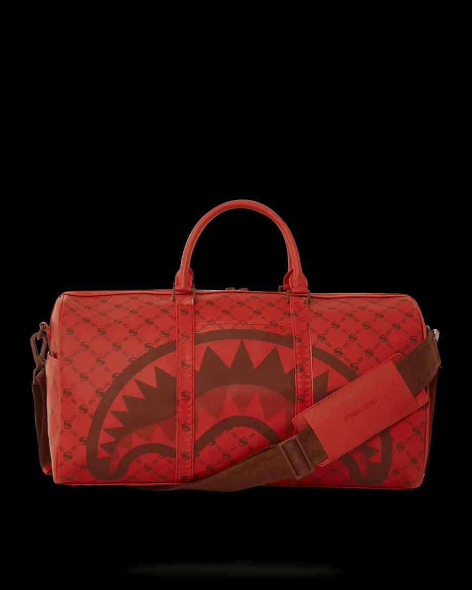 MONEY PATTERN BRICK DUFFLE
