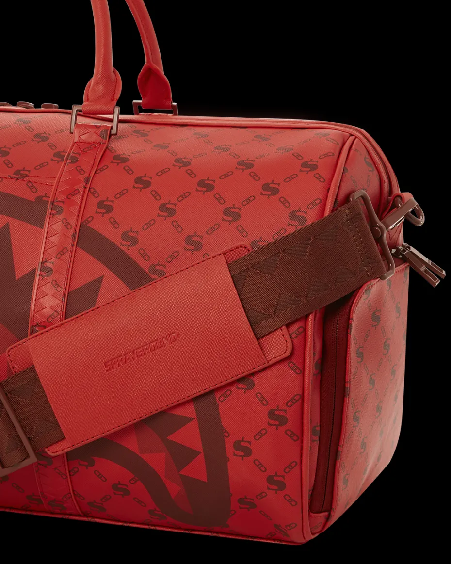 MONEY PATTERN BRICK DUFFLE