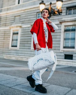 MONEY PATTERN POWDER EMPEROR DUFFLE