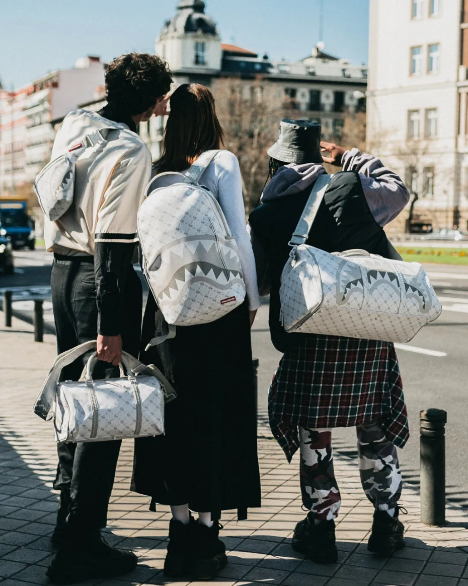 MONEY PATTERN POWDER EMPEROR DUFFLE