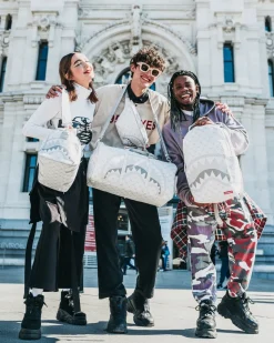 MONEY PATTERN POWDER EMPEROR DUFFLE