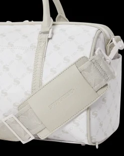 MONEY PATTERN POWDER MINI DUFFLE
