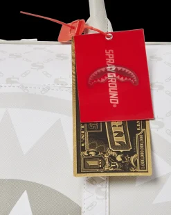 MONEY PATTERN POWDER MINI DUFFLE