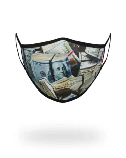 MONEY WHERE UR MOUTH IS FORM-FITTING MASK