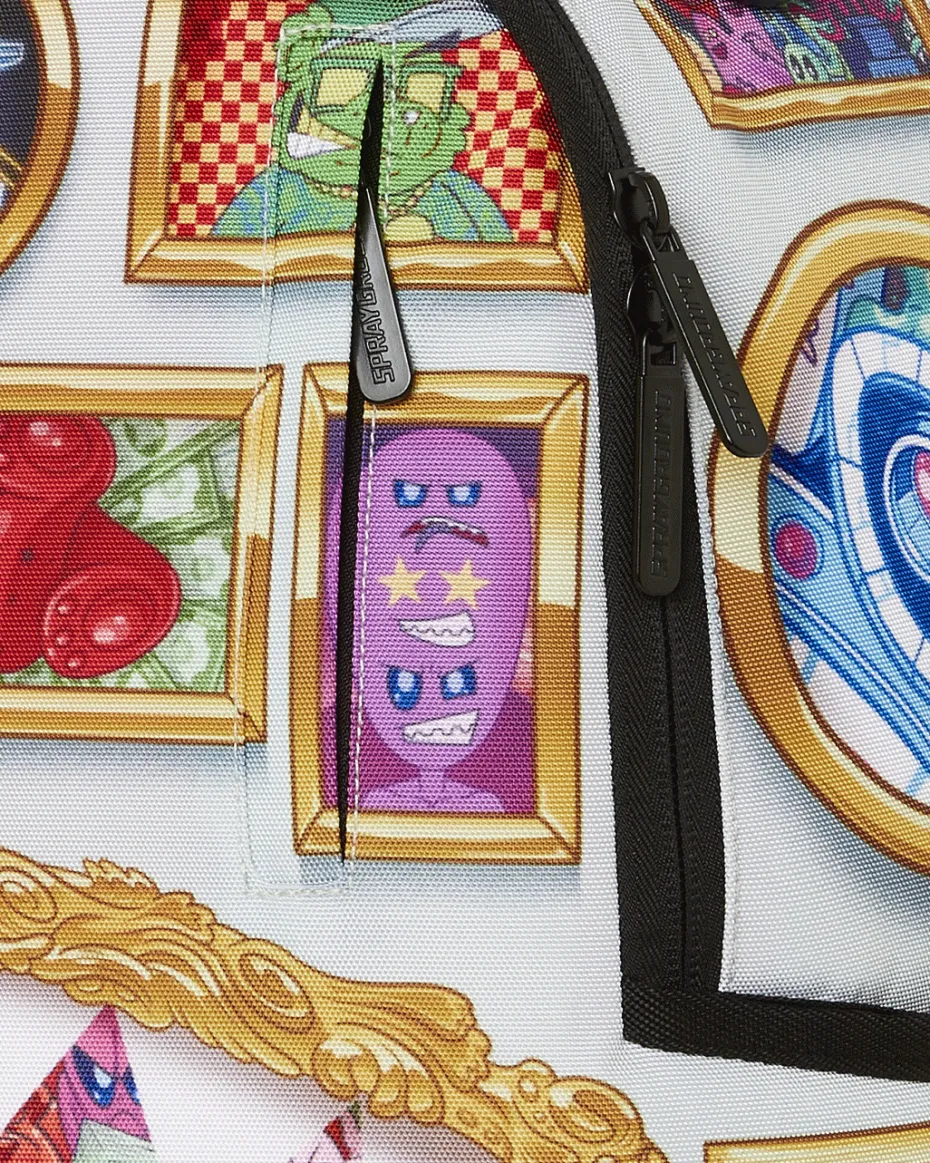 MONEYBEAR ART CRITIQUE BACKPACK