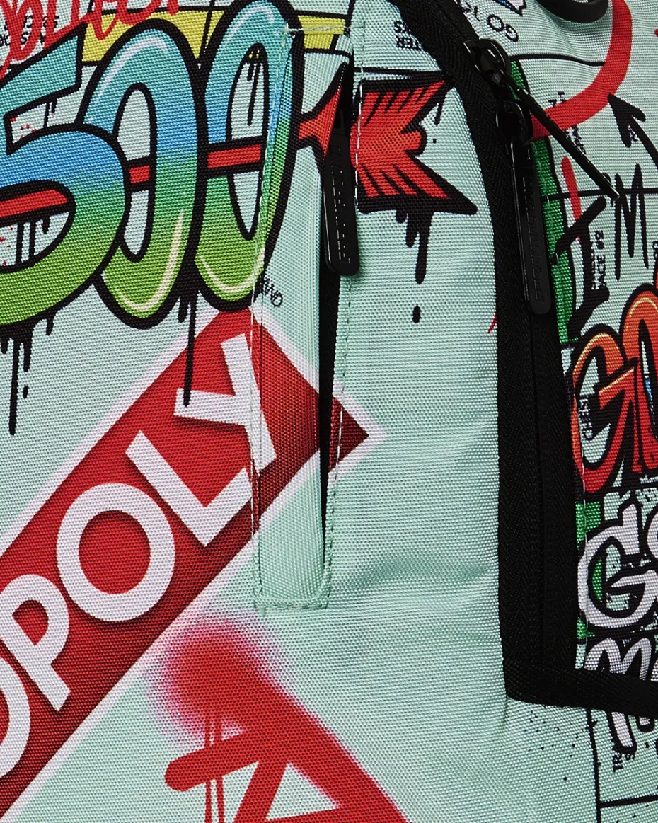 MONOPOLY DO NOT PASS GO DLXSR BACKPACK