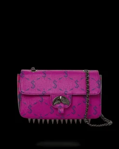 $NAPDRAGON GOLD CHAIN SHARK HANDBAG