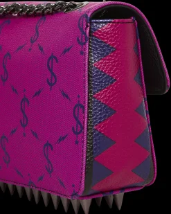 $NAPDRAGON GOLD CHAIN SHARK HANDBAG