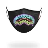 NEON SHARK FORM-FITTING MASK