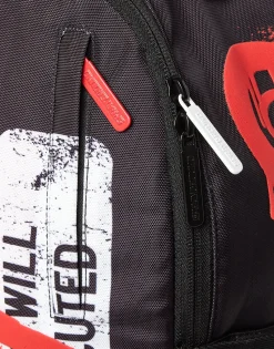 NO TRESPASSING BACKPACK