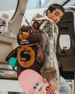 OFFENDED MONEYBEAR TEDDYBEAR BACKPACK