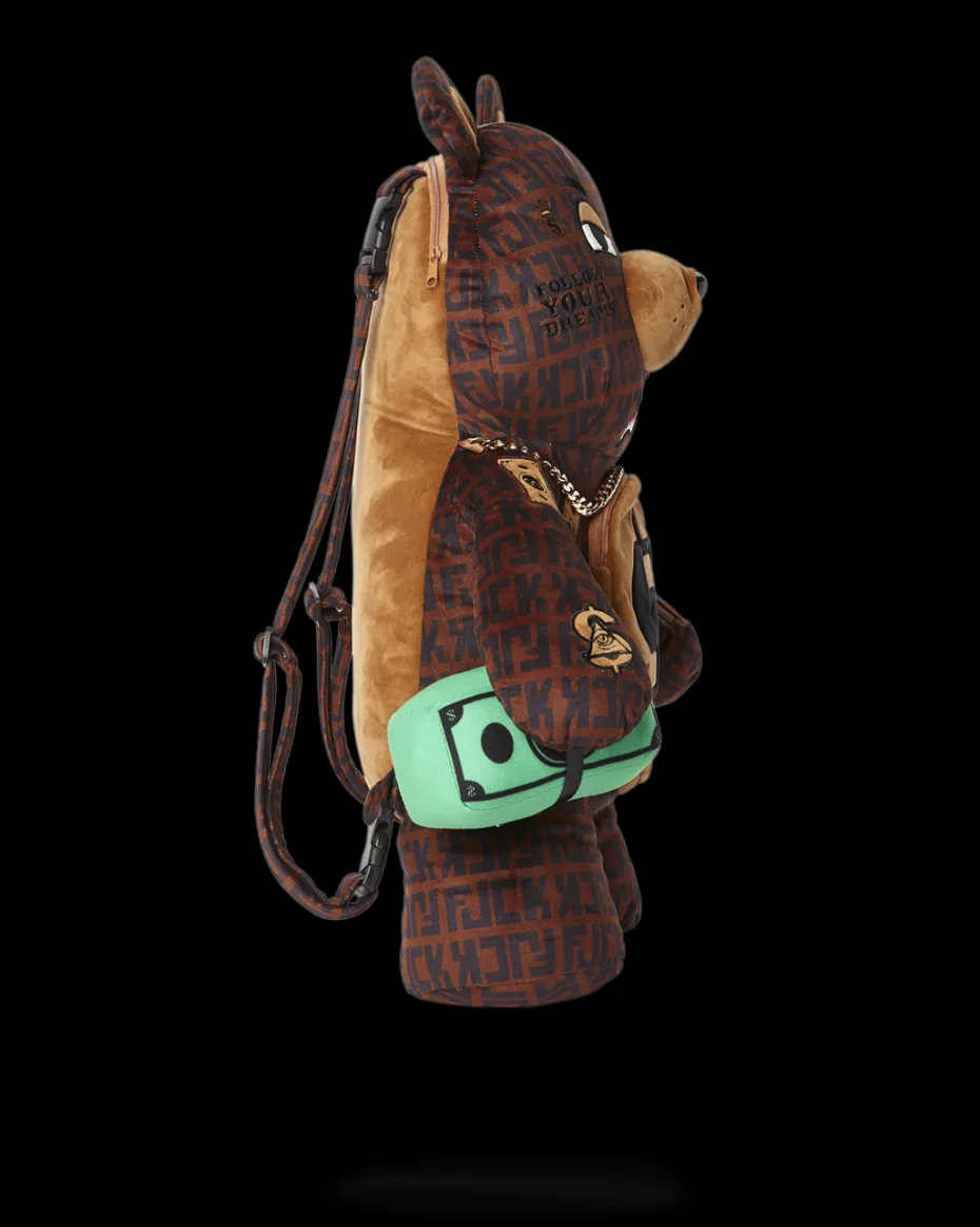 OFFENDED MONEYBEAR TEDDYBEAR BACKPACK