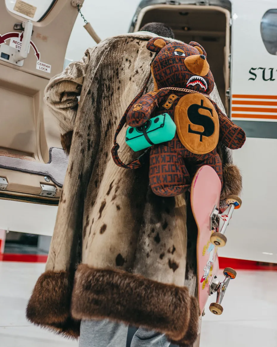 OFFENDED MONEYBEAR TEDDYBEAR BACKPACK