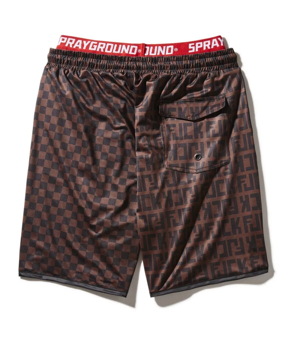 OFFENDED SPLIT THE CHECK CORTO SWIM TRUNKS