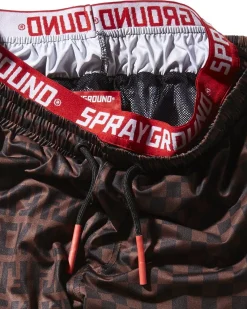 OFFENDED SPLIT THE CHECK CORTO SWIM TRUNKS