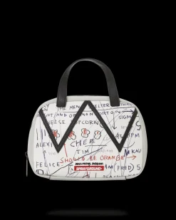 OFFICIAL BASQUIAT UNTITLED (CHEESE POPCORN) 1983 HANDBAG