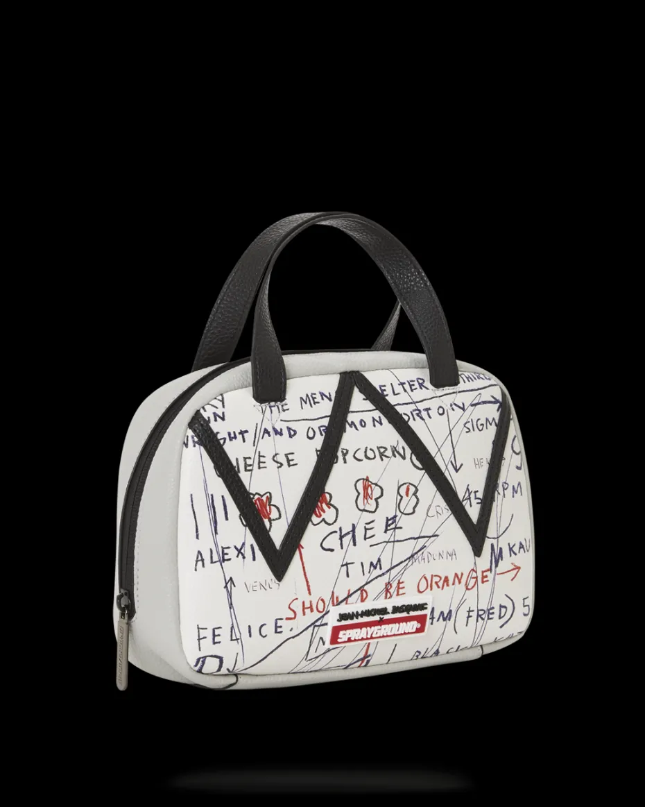 OFFICIAL BASQUIAT UNTITLED (CHEESE POPCORN) 1983 HANDBAG