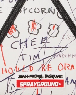 OFFICIAL BASQUIAT UNTITLED (CHEESE POPCORN) 1983 HANDBAG