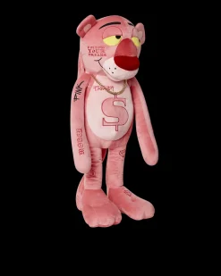 PINK PANTHER UP TO NO GOOD TEDDY BEAR BACKPACK