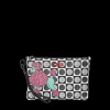 POODLE CHECK RON ENGLISH COLLAB POUCHETTE