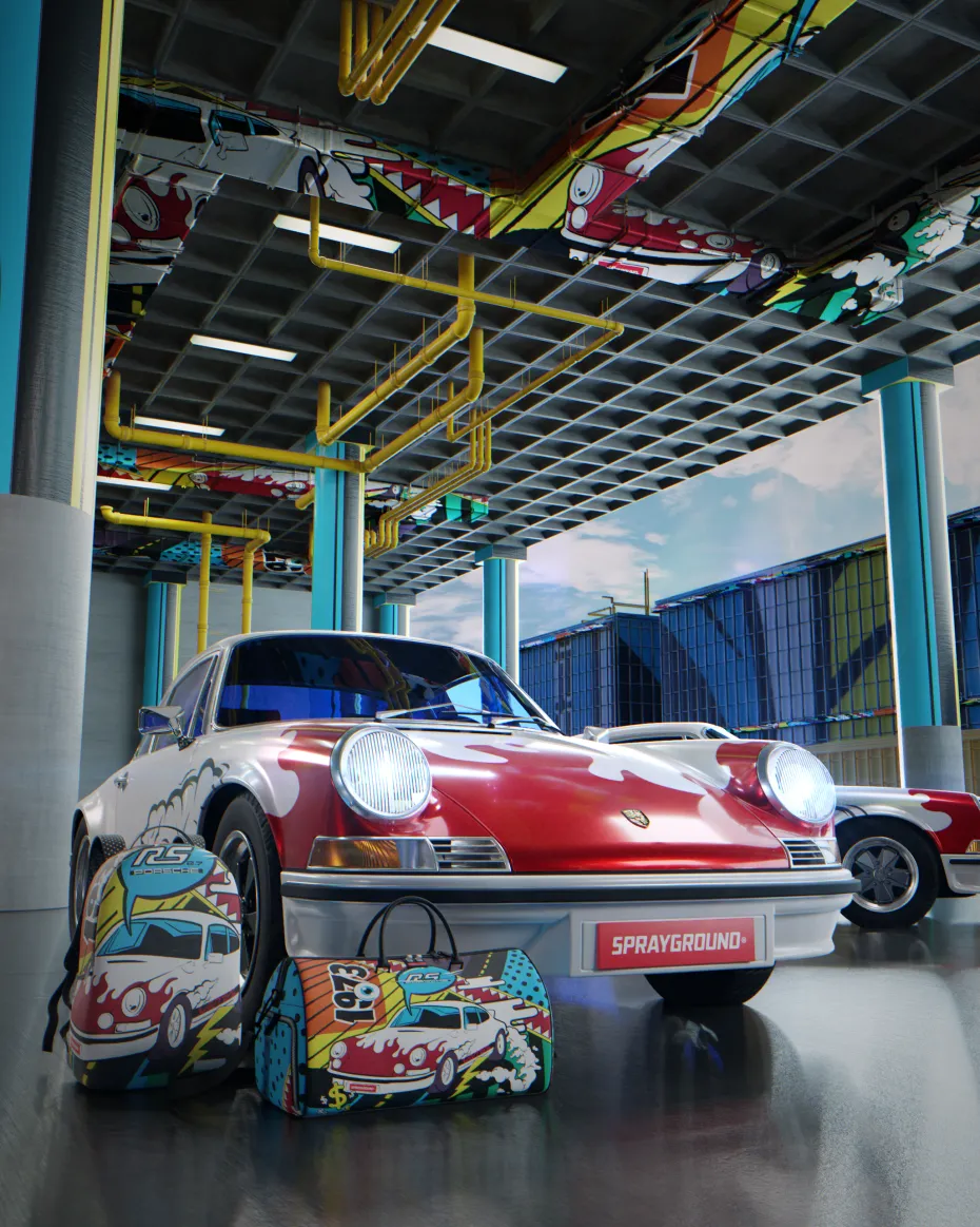 PORSCHE 1972 COLLAB DUFFLE (ONLY 1,911 UNITS MADE)