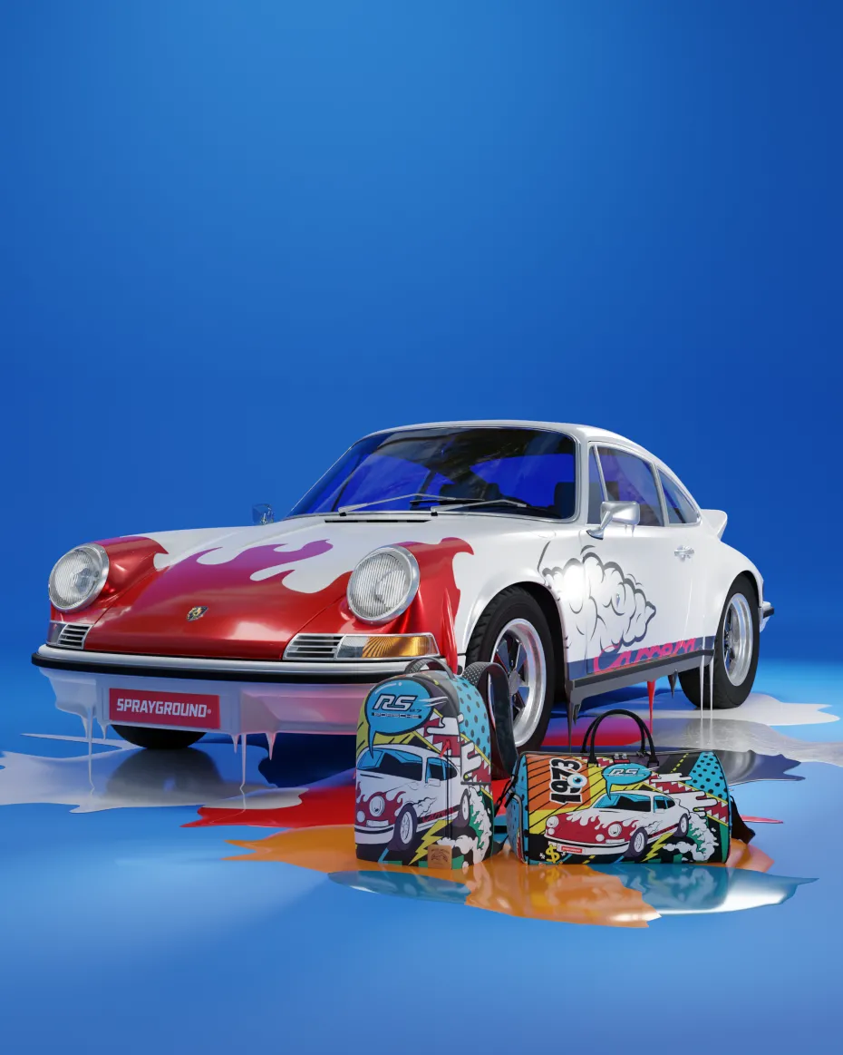 PORSCHE 1972 COLLAB DUFFLE (ONLY 1,911 UNITS MADE)