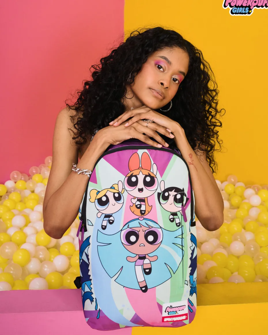 POWER PUFF GIRLS MONSTER SHARK BACKPACK