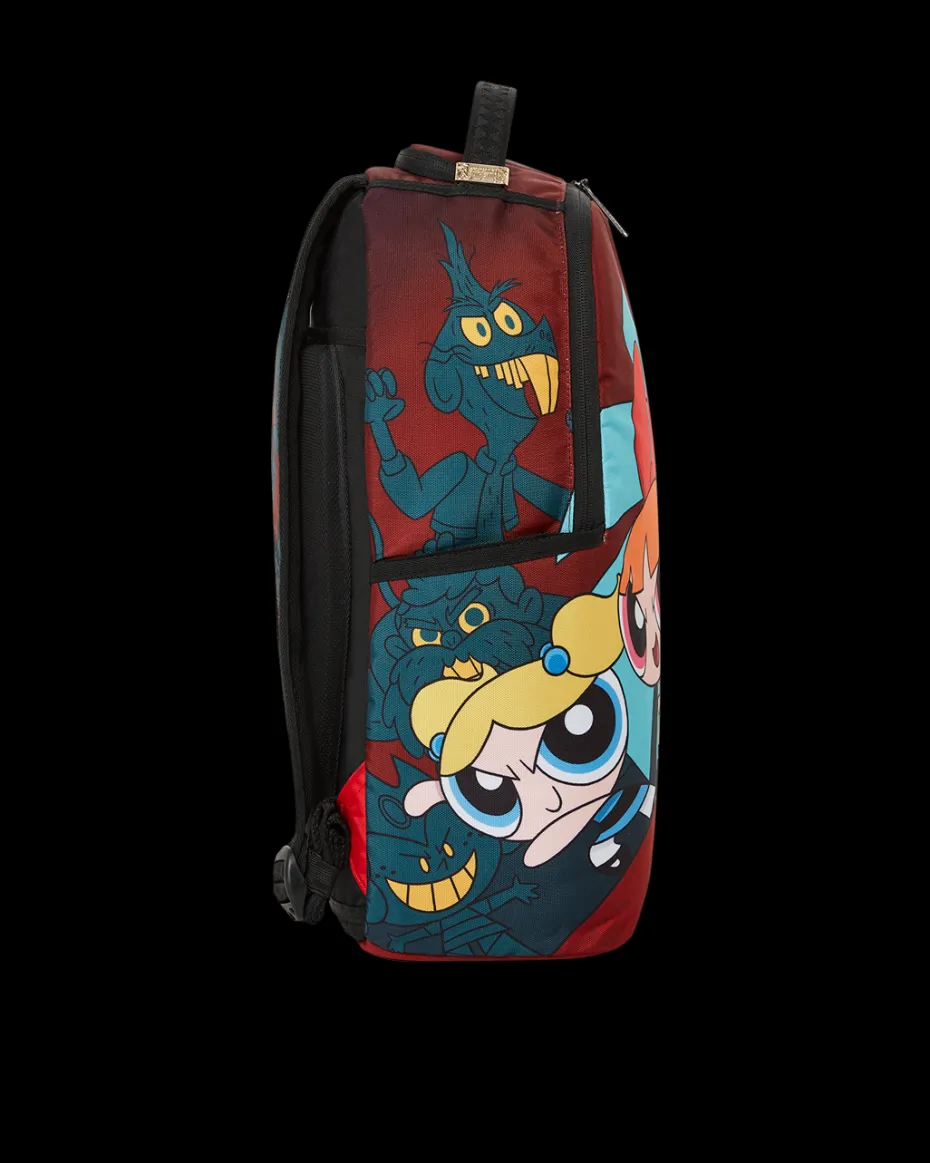 POWERPUFF GIRLS NEVER BACK DOWN BACKPACK