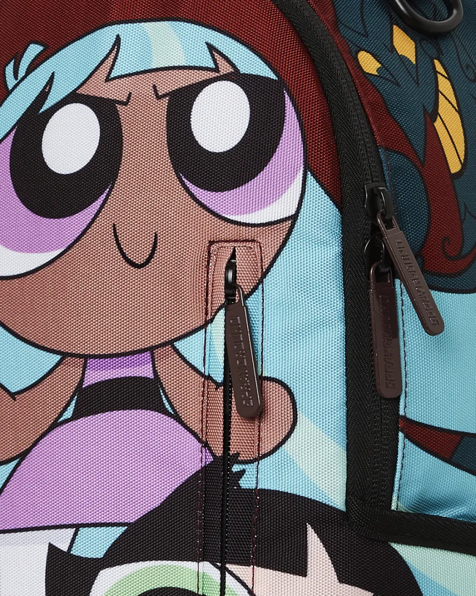 POWERPUFF GIRLS NEVER BACK DOWN BACKPACK