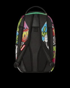 PSYCHO WORLD OF FUN BACKPACK (WITH REMOVABLE VELCRO EYE PATCHES)