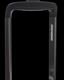 REALITY CHECK SHARKNAUTICS HARDSHELL CARRY-ON JETBLACK LUGGAGE (GUNMETAL HARDWARE)