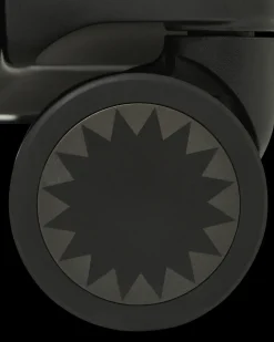 REALITY CHECK SHARKNAUTICS HARDSHELL FULL-SIZE JETBLACK LUGGAGE (GUNMETAL HARDWARE)