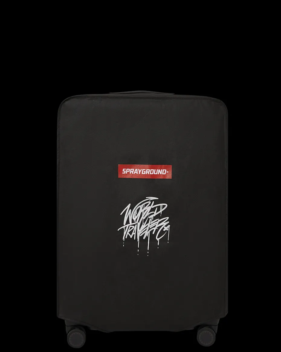 REALITY CHECK SHARKNAUTICS HARDSHELL FULL-SIZE JETBLACK LUGGAGE (GUNMETAL HARDWARE)