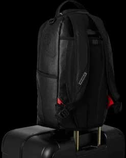 REALITY CHECK SHARKNAUTICS HARDSHELL FULL-SIZE JETBLACK LUGGAGE (GOLD HARDWARE)