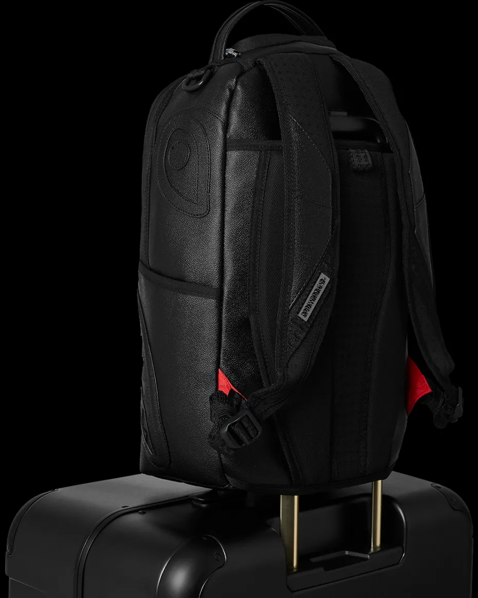 REALITY CHECK SHARKNAUTICS HARDSHELL FULL-SIZE JETBLACK LUGGAGE (GOLD HARDWARE)